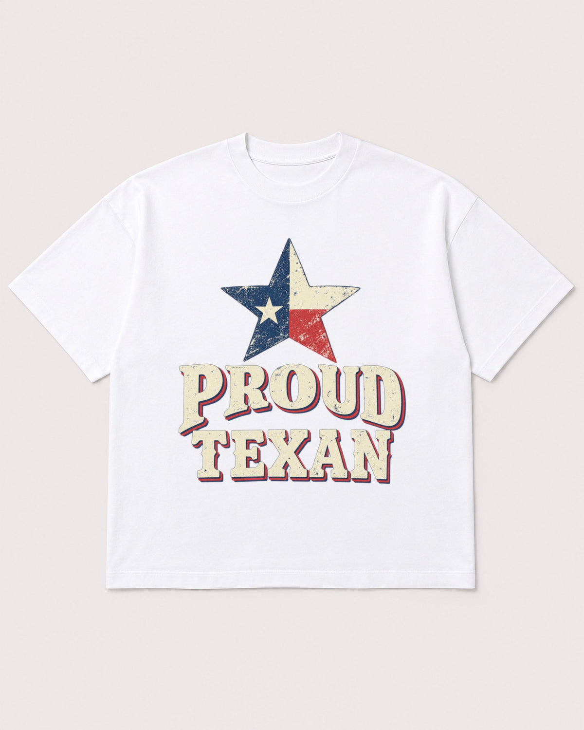 Mockup Boxy Heavyweight Tee White product