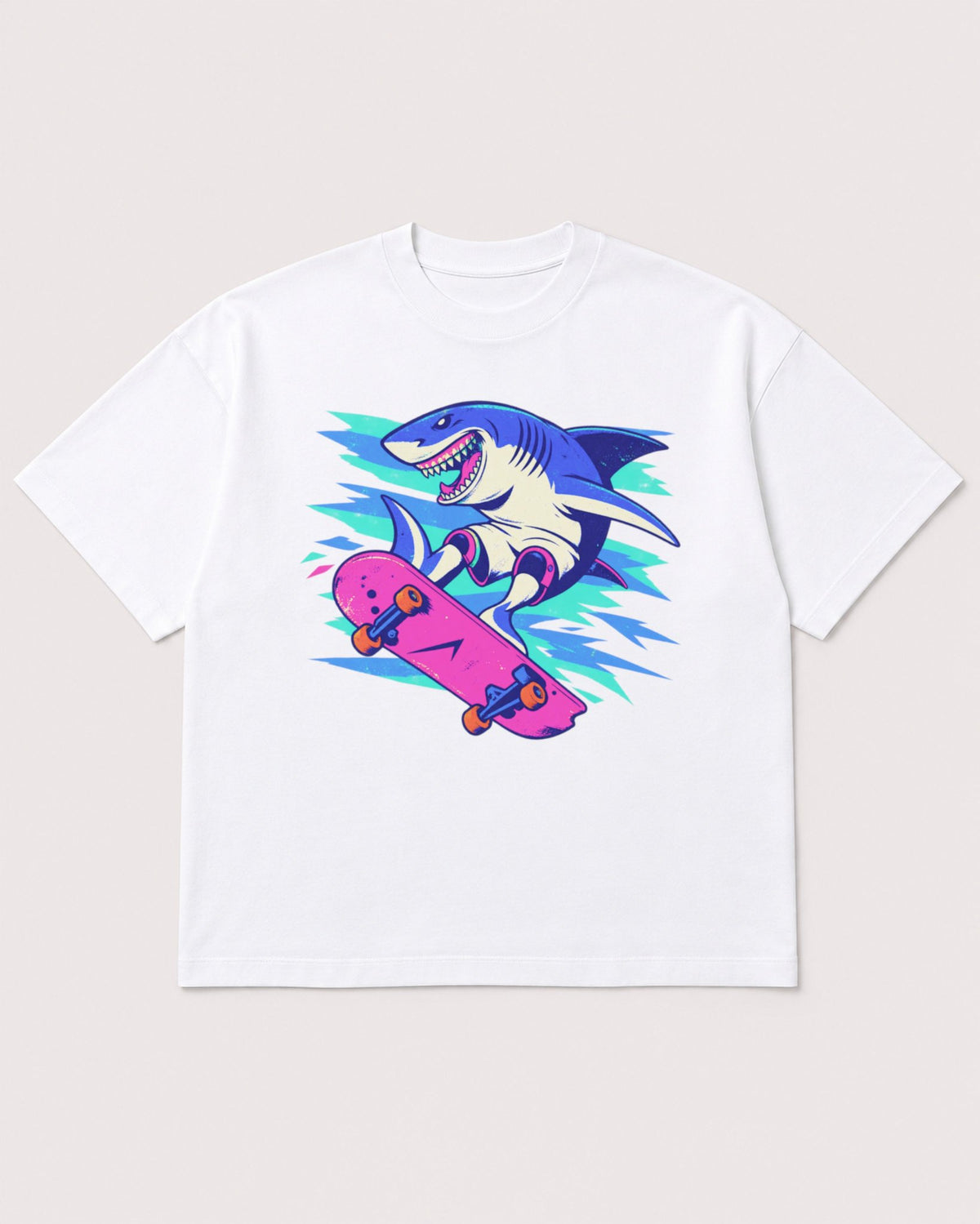 Mockup Boxy Heavyweight Tee White product