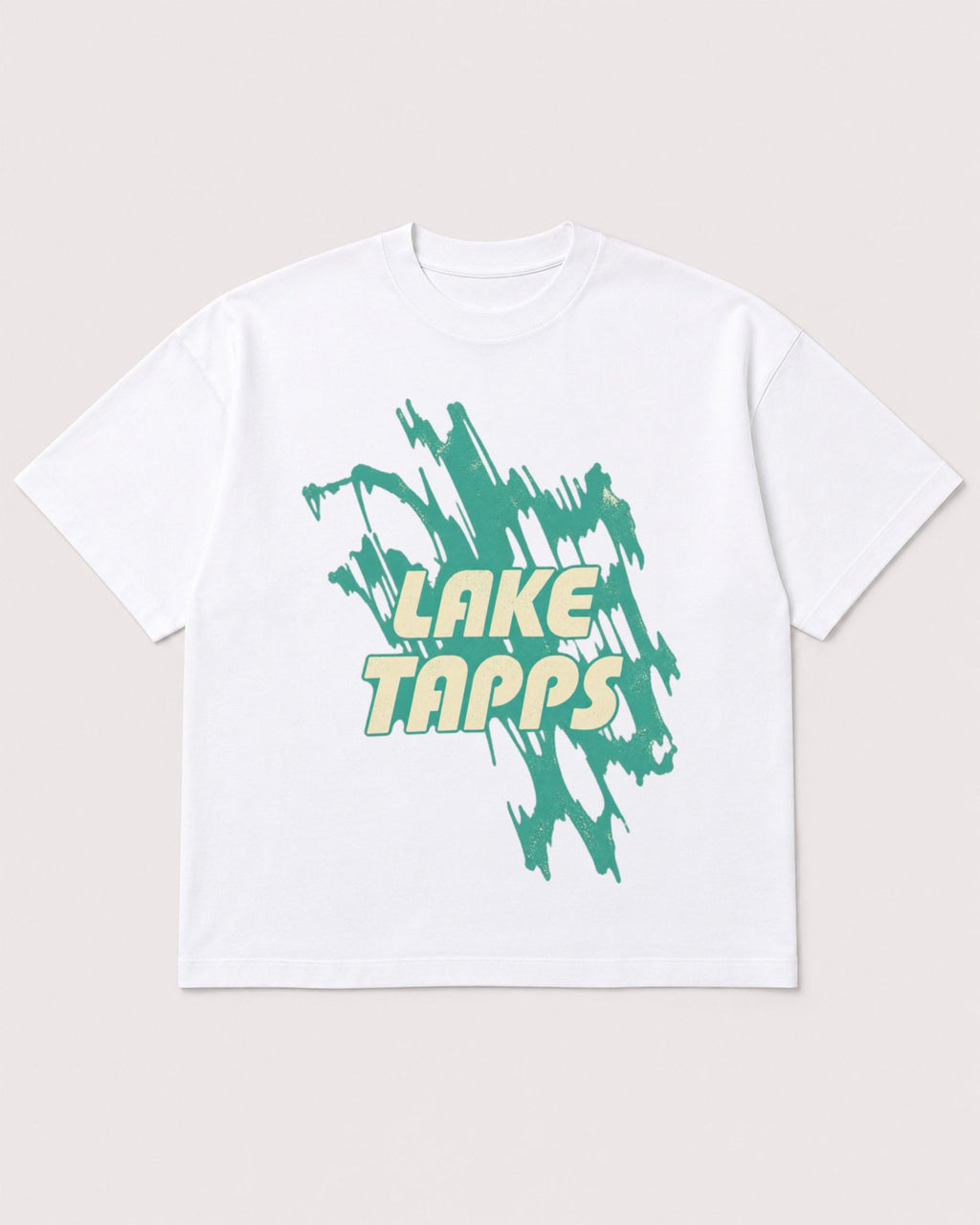 Mockup Boxy Heavyweight Tee White product