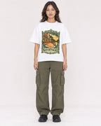Mockup Boxy Heavyweight Tee White female full-body 02