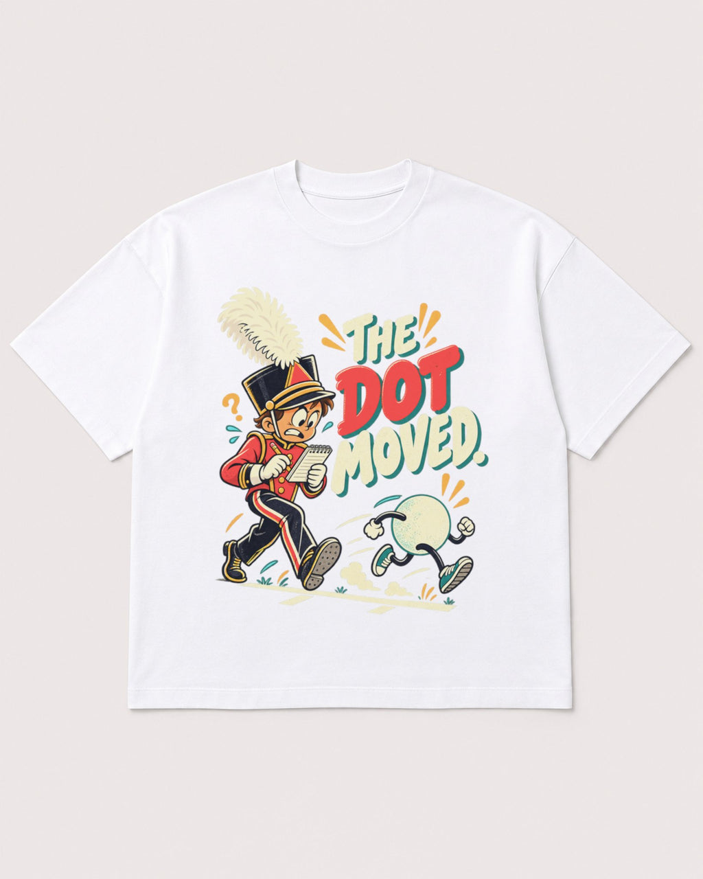 Mockup Boxy Heavyweight Tee White product