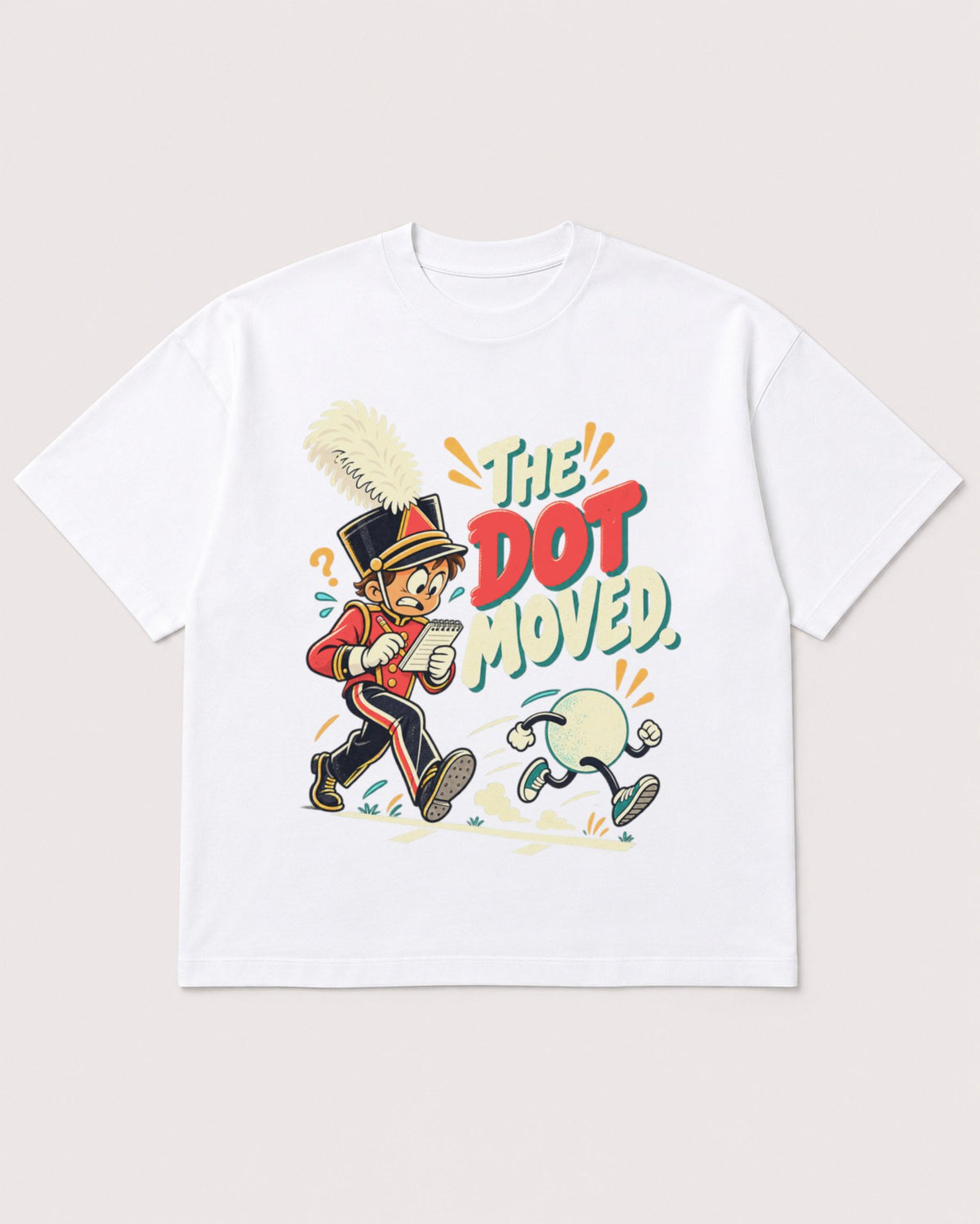 Mockup Boxy Heavyweight Tee White product