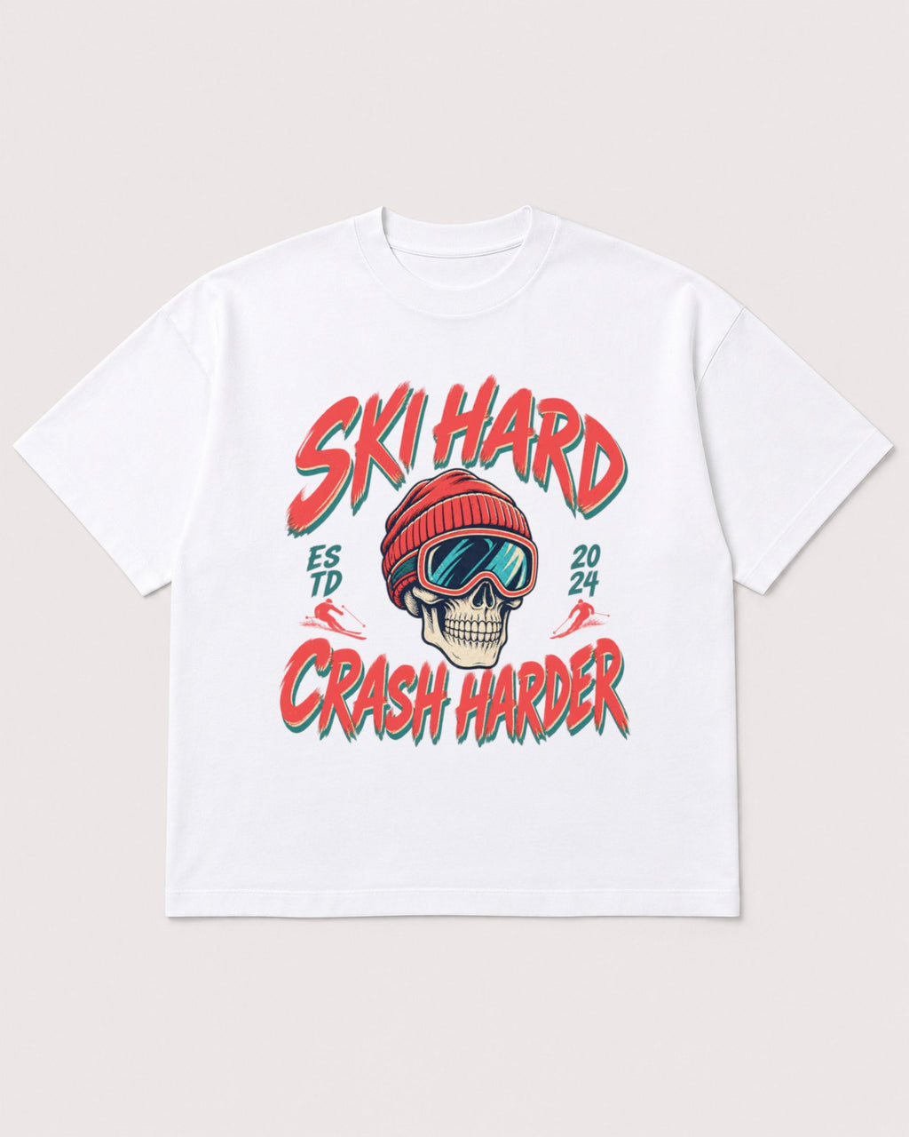 Mockup Boxy Heavyweight Tee White product