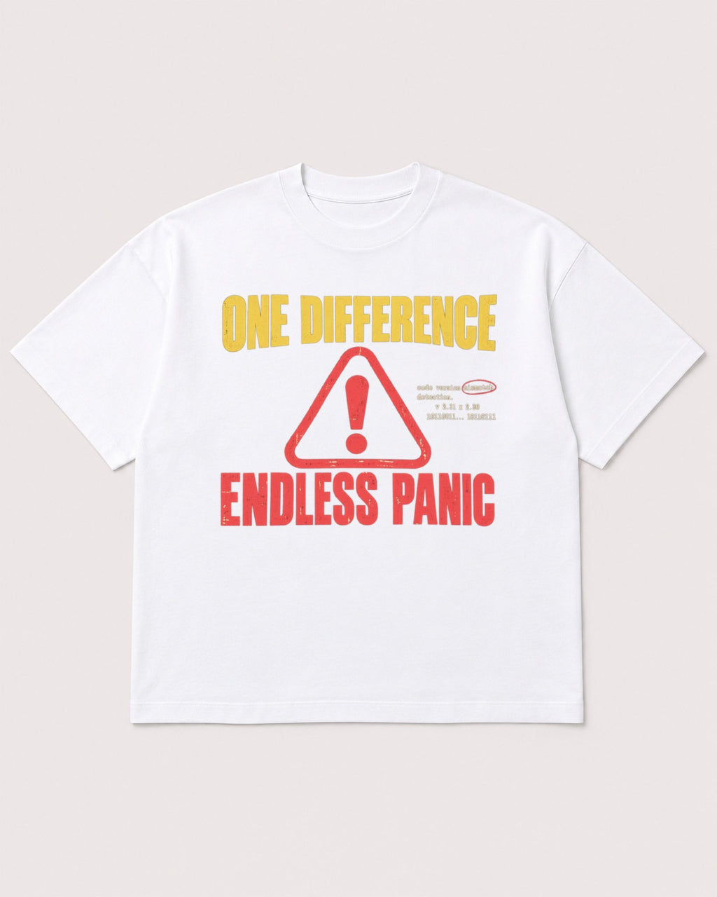 Mockup Boxy Heavyweight Tee White product