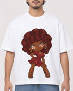 Mockup Boxy Heavyweight Tee White male close-up 02