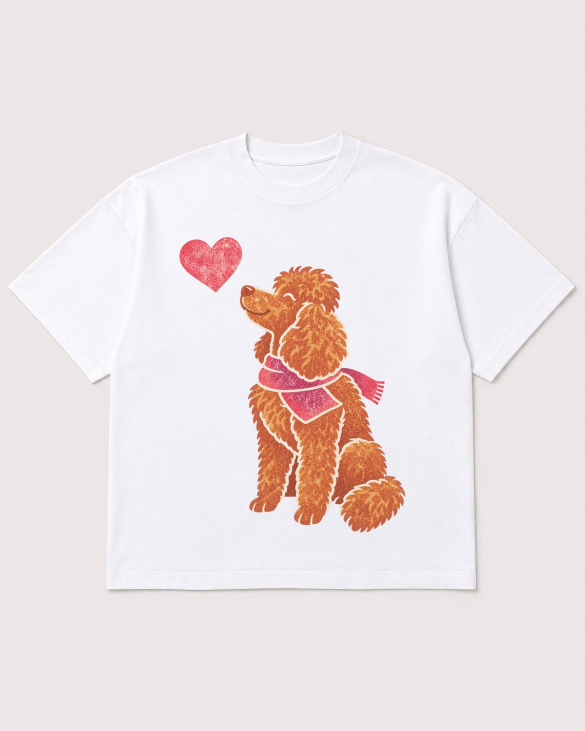 Mockup Boxy Heavyweight Tee White product