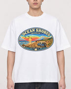 Mockup Boxy Heavyweight Tee White male close-up 01