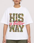 Mockup Boxy Heavyweight Tee White female close-up 17