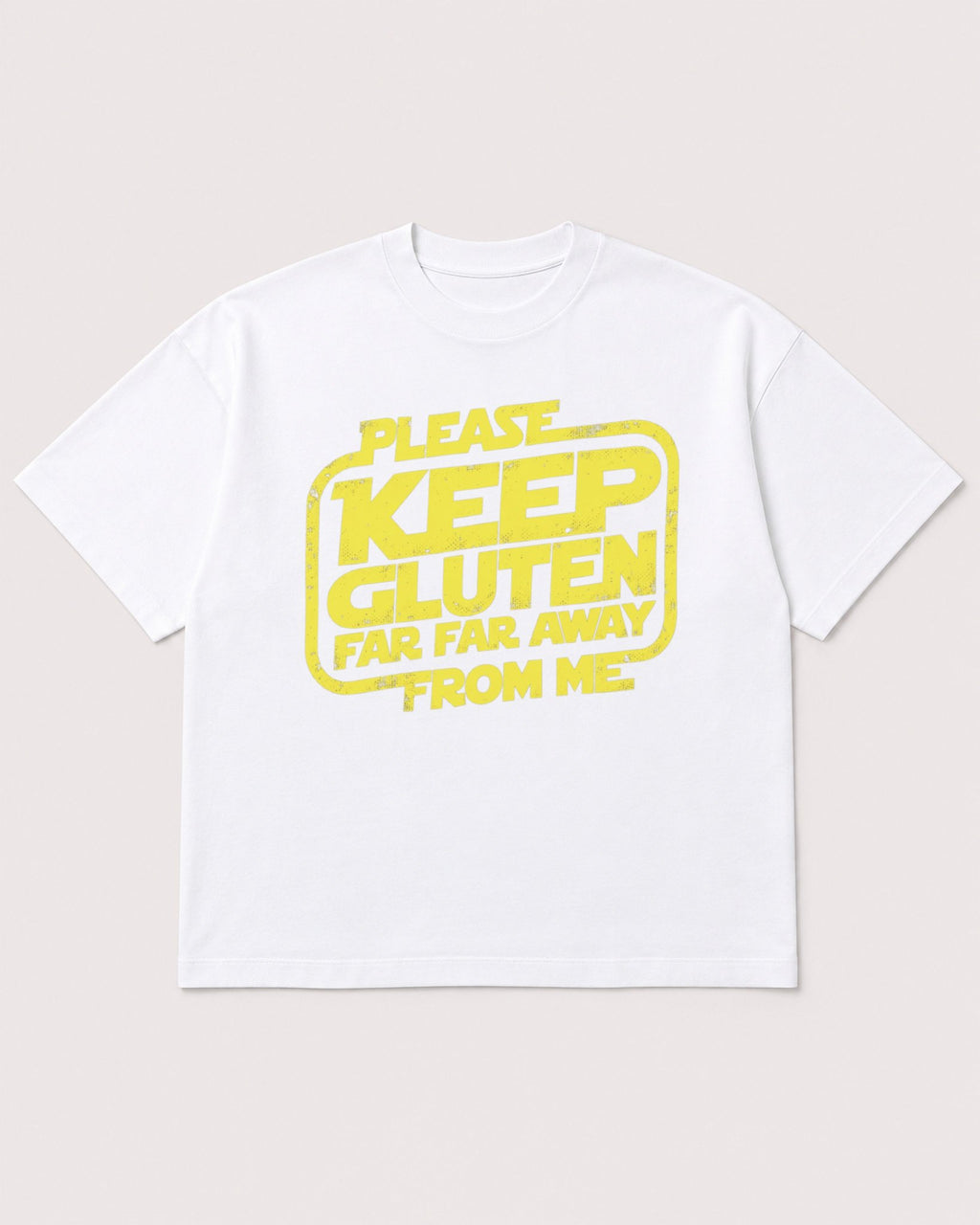 Mockup Boxy Heavyweight Tee White product