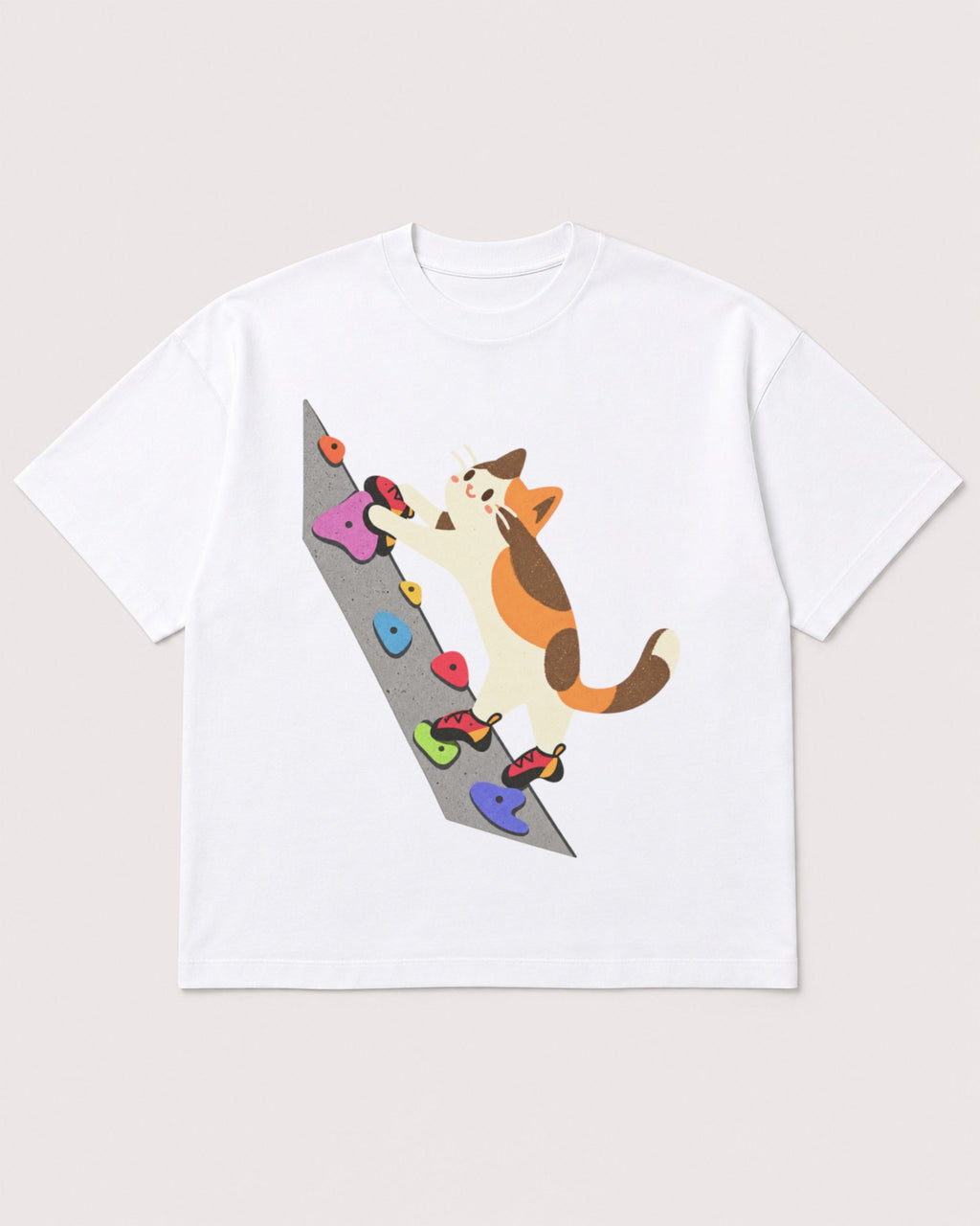 Mockup Boxy Heavyweight Tee White product