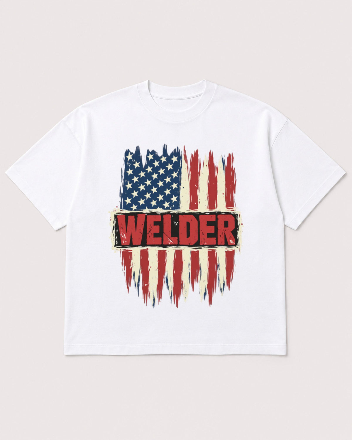 Mockup Boxy Heavyweight Tee White product
