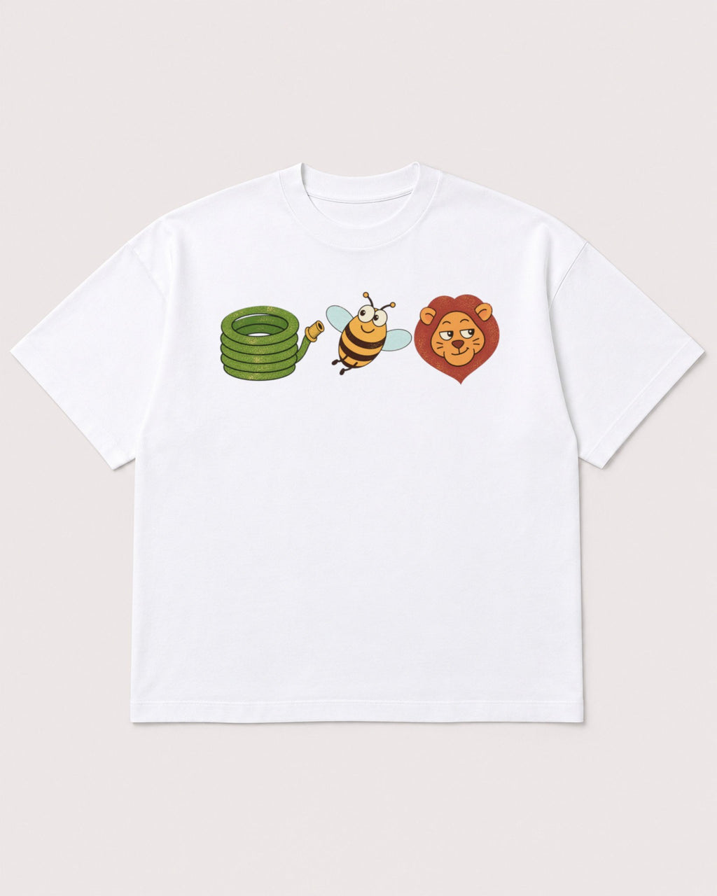 Mockup Boxy Heavyweight Tee White product