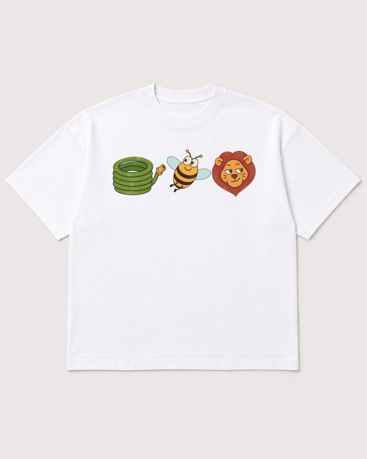 Mockup Boxy Heavyweight Tee White product