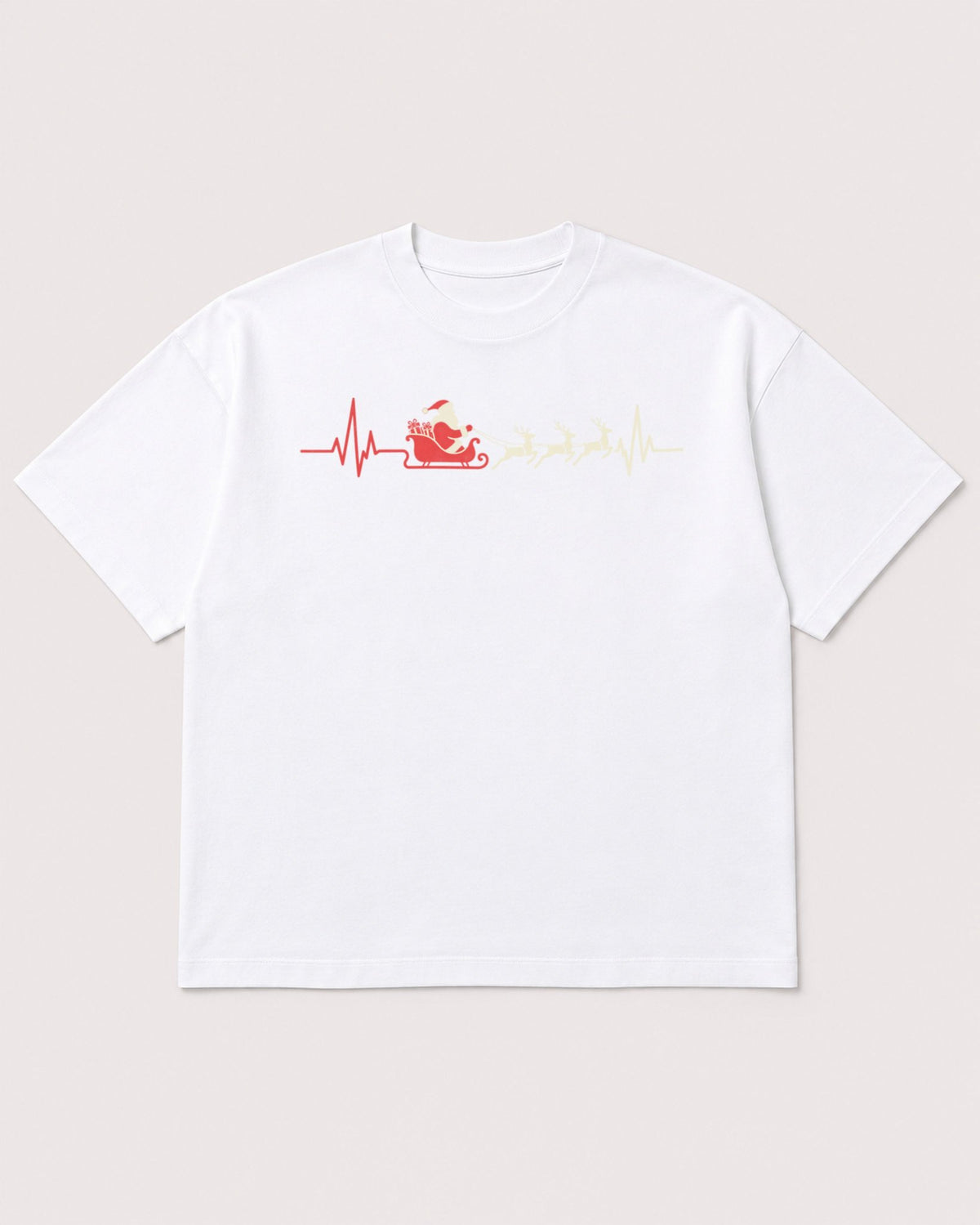Mockup Boxy Heavyweight Tee White product