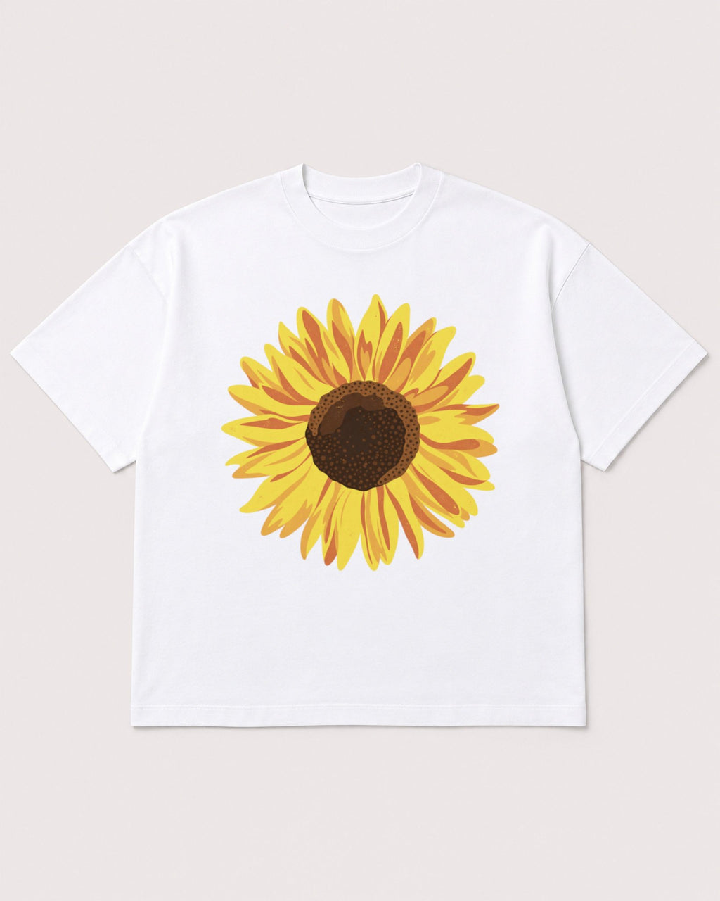 Mockup Boxy Heavyweight Tee White product