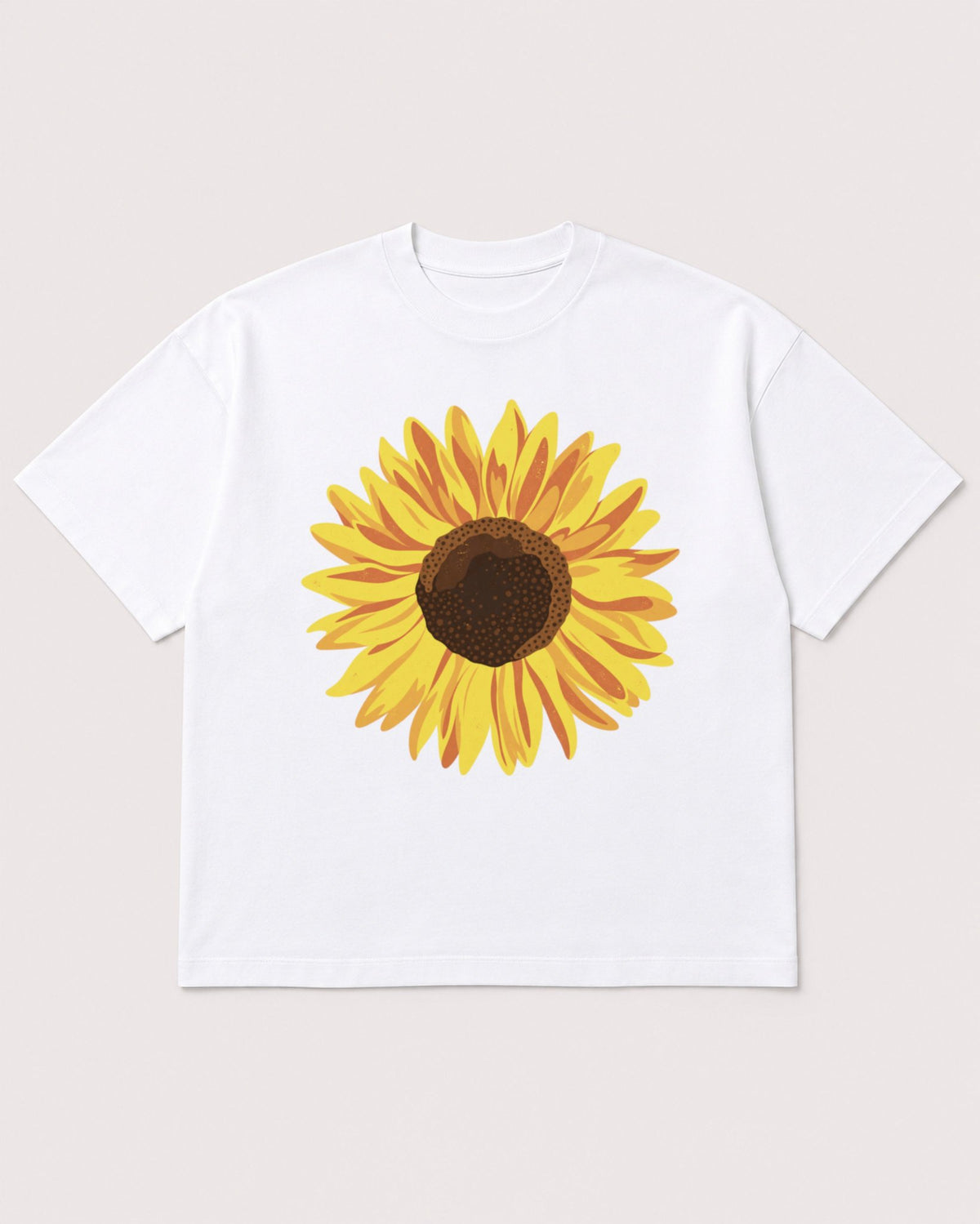 Mockup Boxy Heavyweight Tee White product