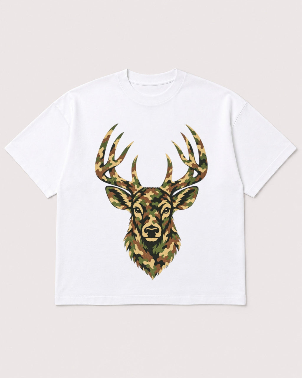 Mockup Boxy Heavyweight Tee White product