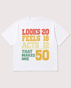 Mockup Boxy Heavyweight Tee White product