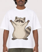 Mockup Boxy Heavyweight Tee White male close-up 04