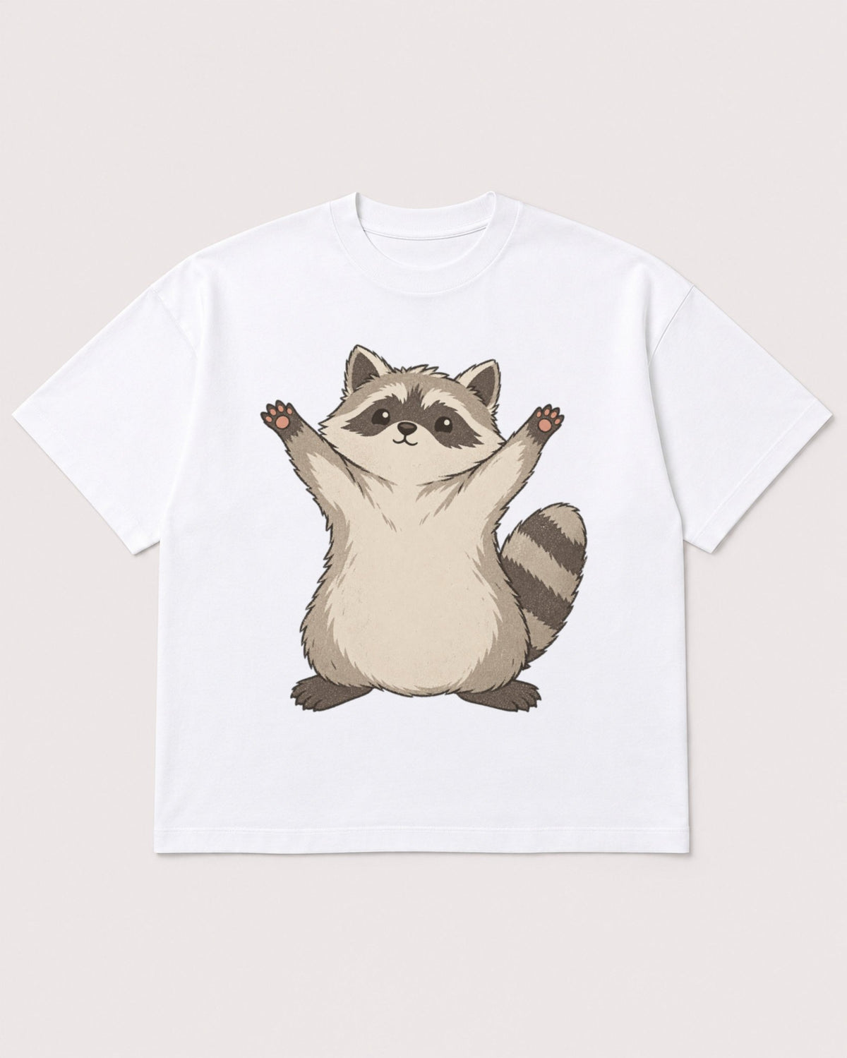 Mockup Boxy Heavyweight Tee White product