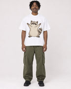 Mockup Boxy Heavyweight Tee White male full-body 04