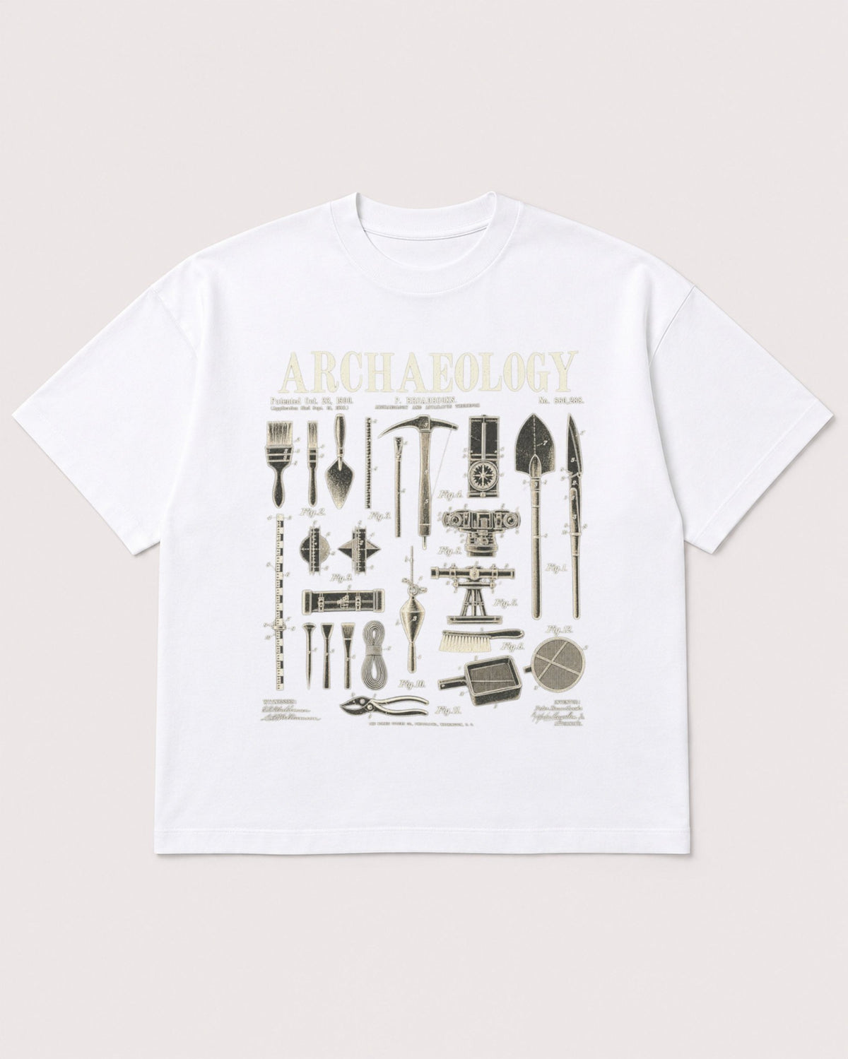 Mockup Boxy Heavyweight Tee White product
