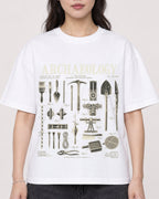 Mockup Boxy Heavyweight Tee White female close-up 03