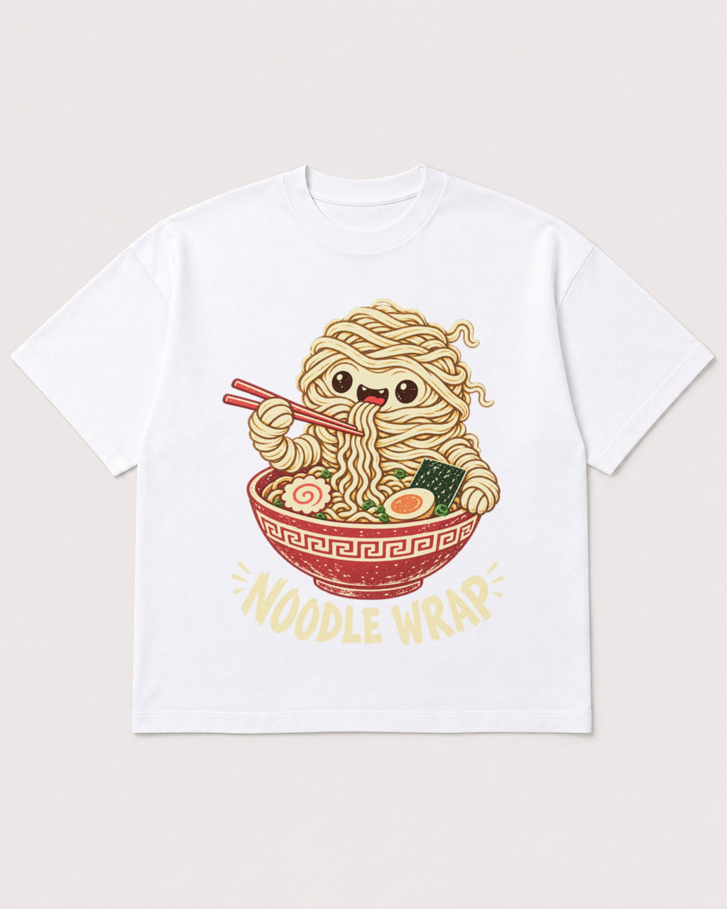 Mockup Boxy Heavyweight Tee White product