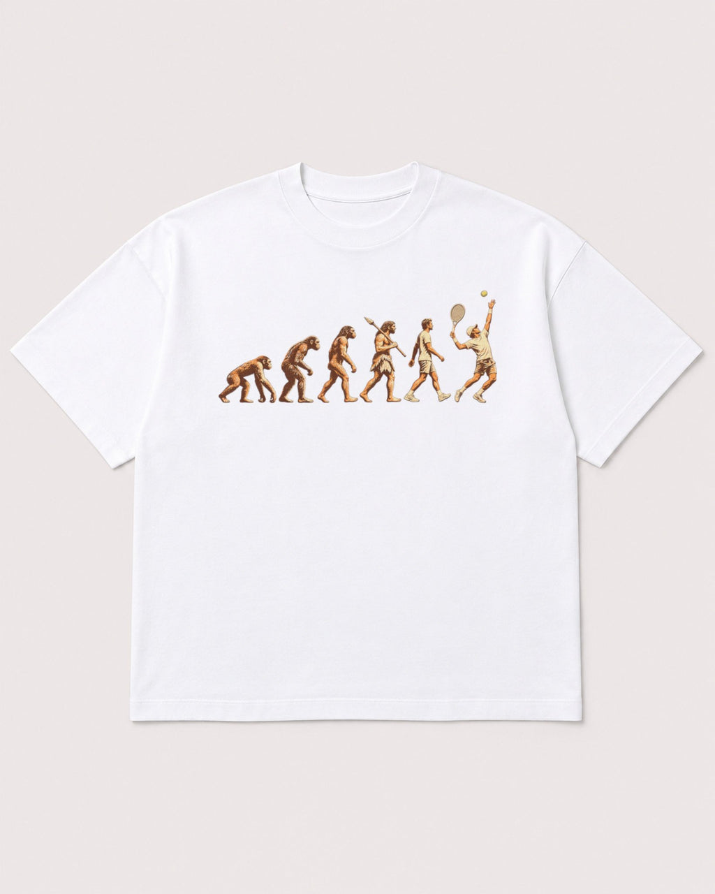 Mockup Boxy Heavyweight Tee White product