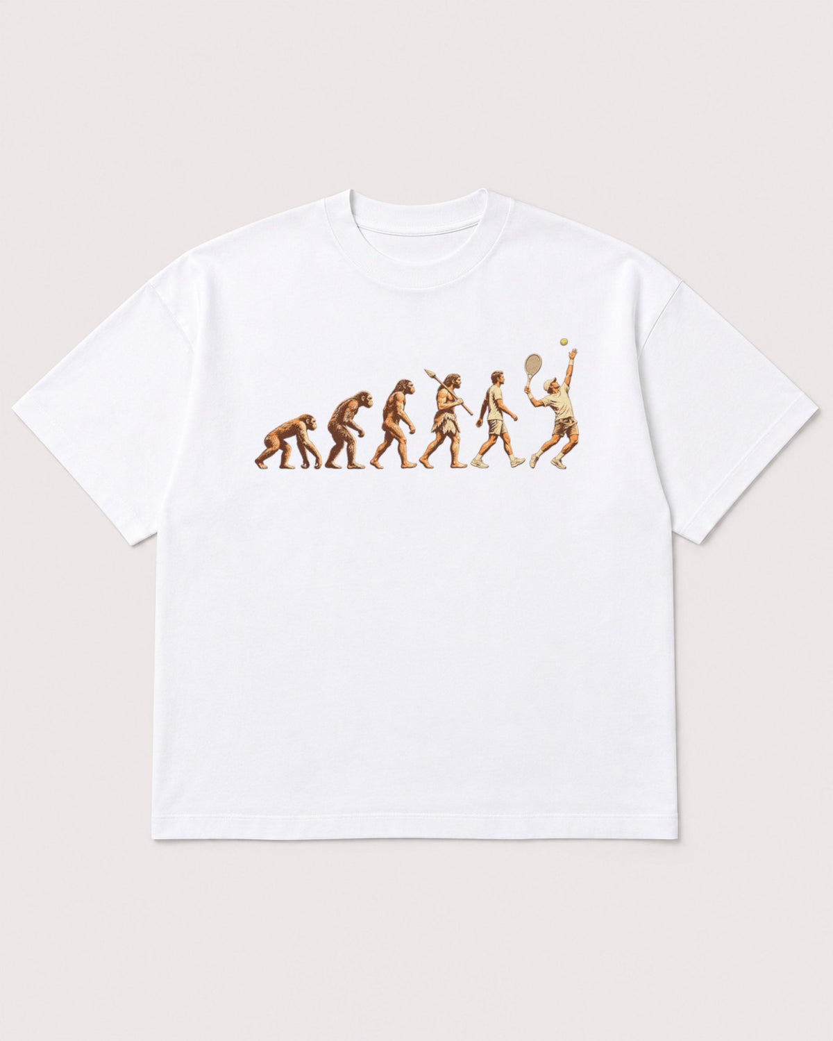 Mockup Boxy Heavyweight Tee White product