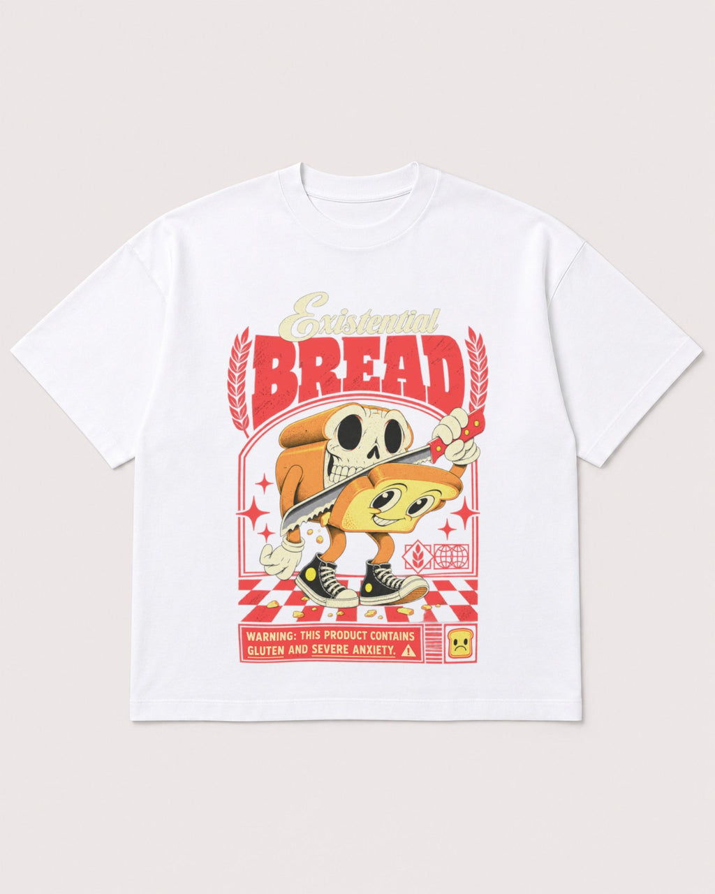 Mockup Boxy Heavyweight Tee White product