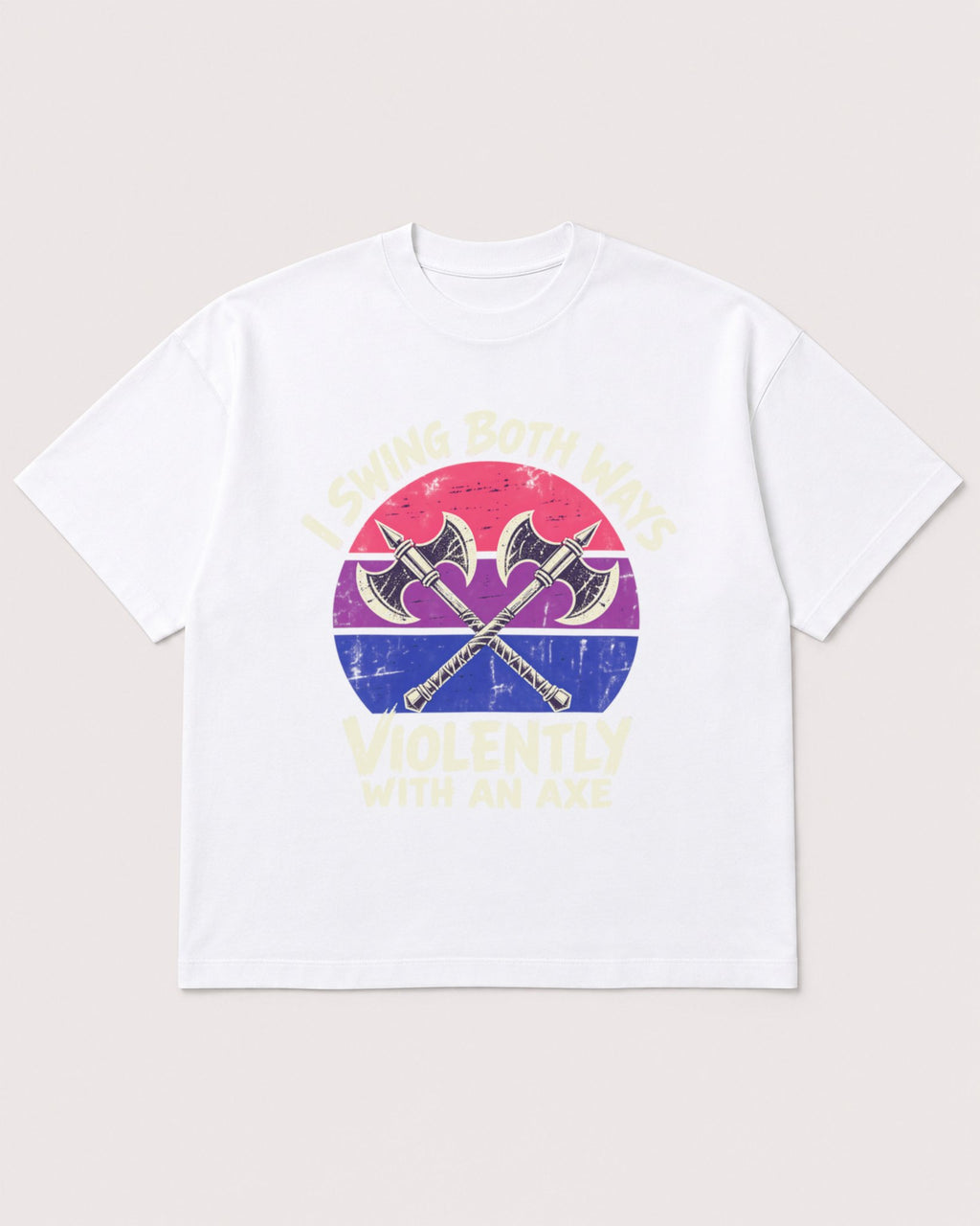 Mockup Boxy Heavyweight Tee White product