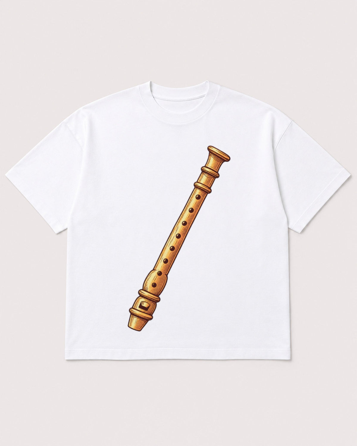 Mockup Boxy Heavyweight Tee White product