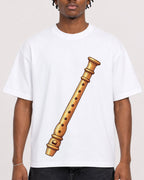 Mockup Boxy Heavyweight Tee White male close-up 05