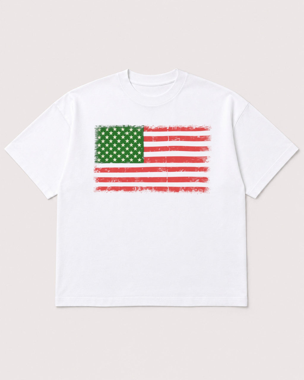 Mockup Boxy Heavyweight Tee White product