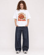 Mockup Boxy Heavyweight Tee White female full-body 09
