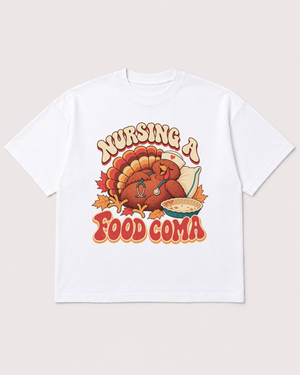 Mockup Boxy Heavyweight Tee White product