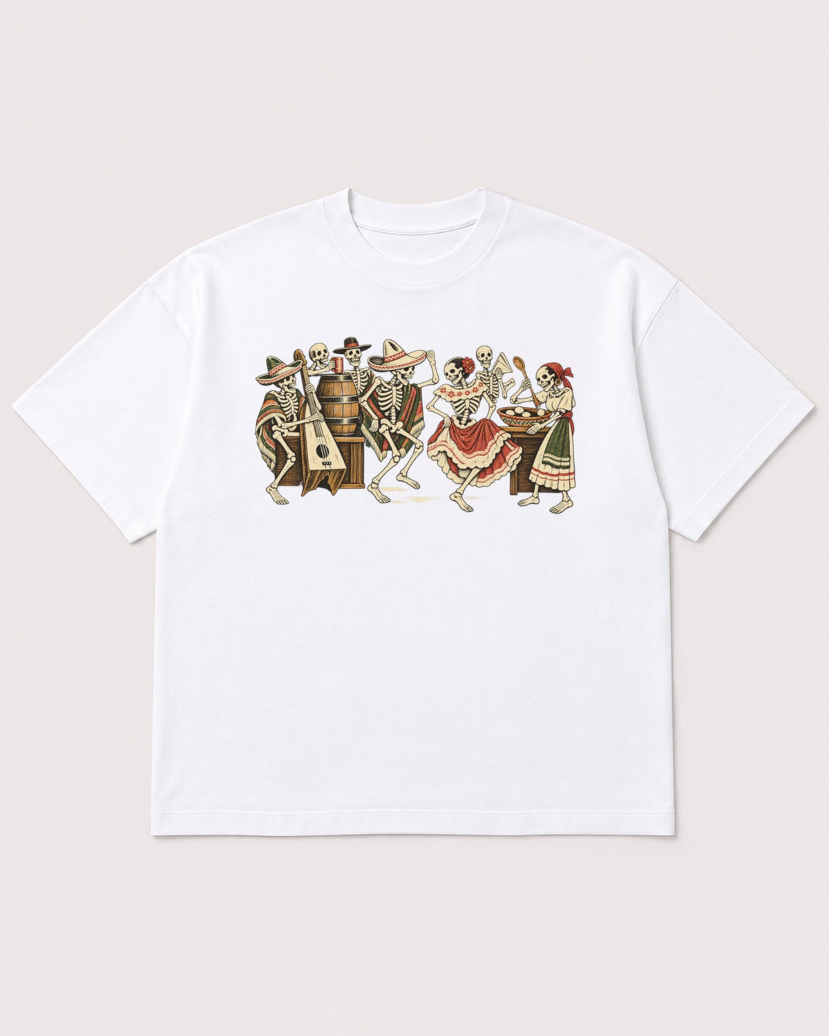 Mockup Boxy Heavyweight Tee White product