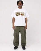 Mockup Boxy Heavyweight Tee White male full-body 04