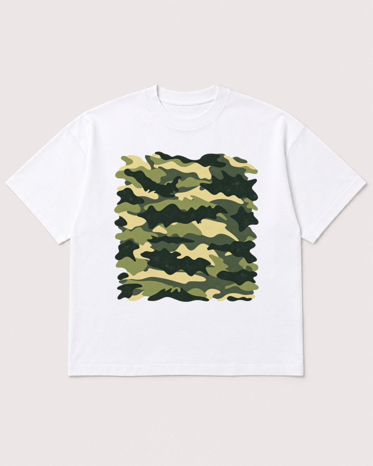 Mockup Boxy Heavyweight Tee White product