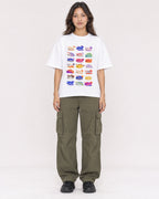 Mockup Boxy Heavyweight Tee White female full-body 02
