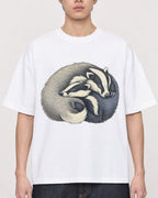 Mockup Boxy Heavyweight Tee White male close-up 01