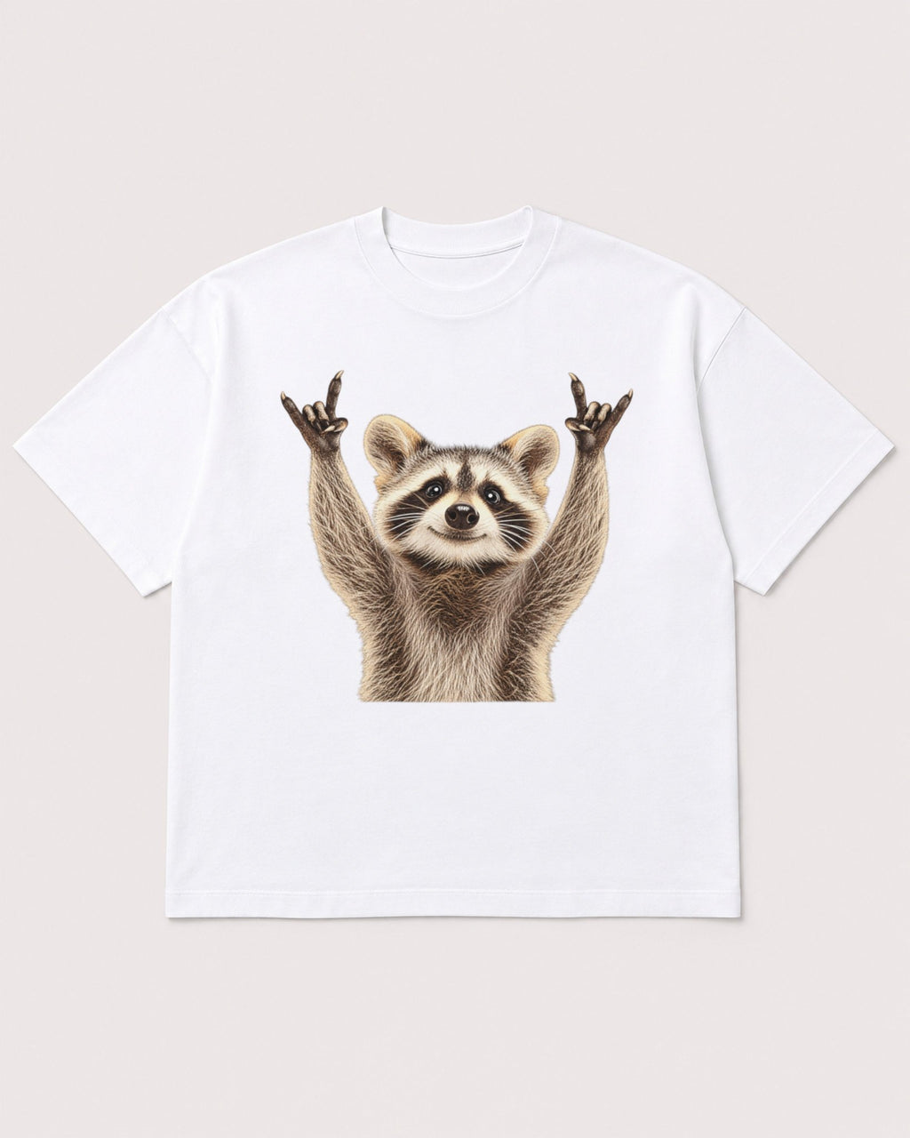 Mockup Boxy Heavyweight Tee White product