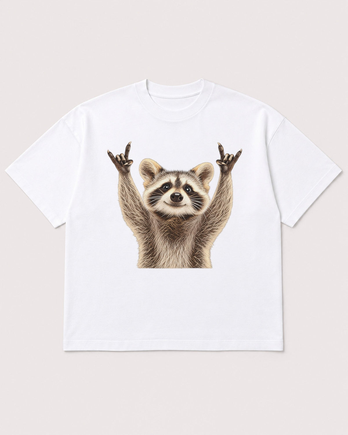 Mockup Boxy Heavyweight Tee White product