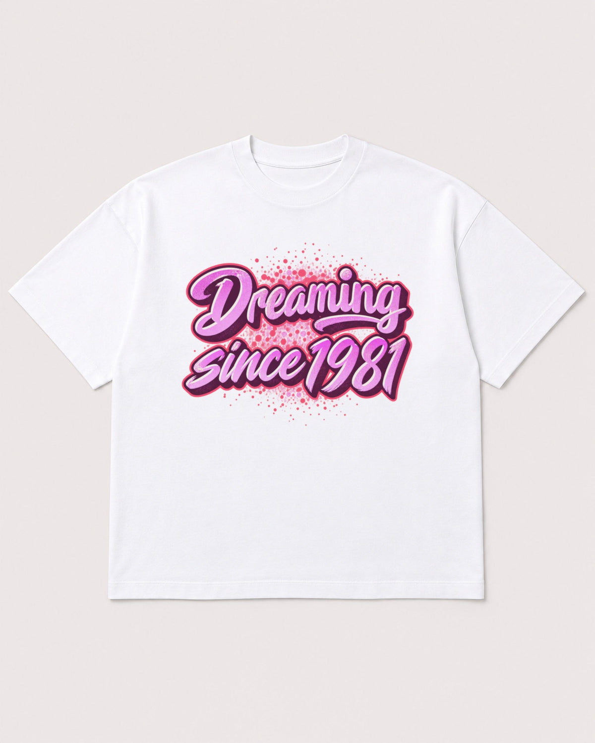Mockup Boxy Heavyweight Tee White product