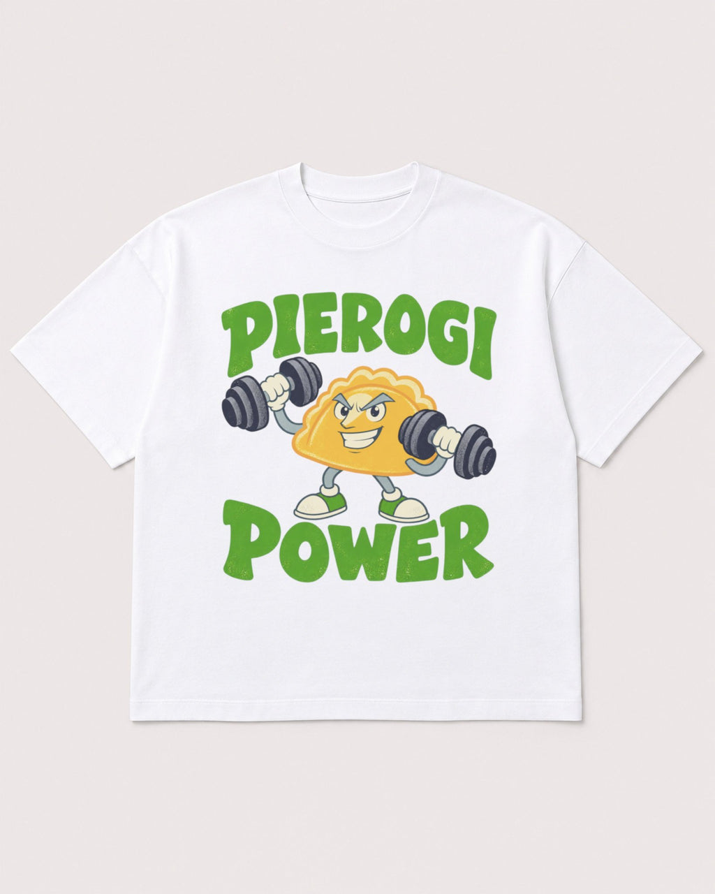 Mockup Boxy Heavyweight Tee White product