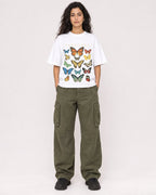 Mockup Boxy Heavyweight Tee White female full-body 07