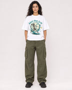Mockup Boxy Heavyweight Tee White female full-body 07