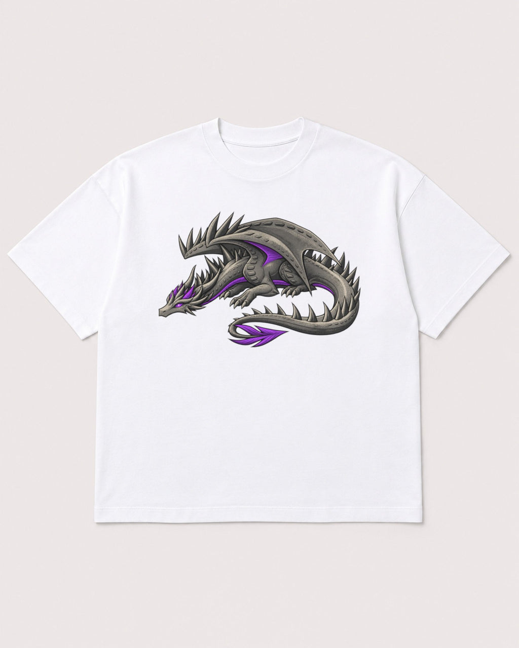 Mockup Boxy Heavyweight Tee White product