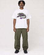 Mockup Boxy Heavyweight Tee White male full-body 04